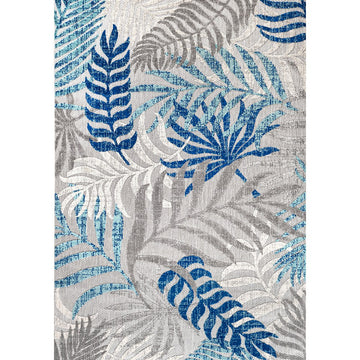 Tropics Palm Leaves Indoor/outdoor Area Rug